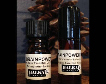 Brain Power Pure Essential oil Blend & Roll On