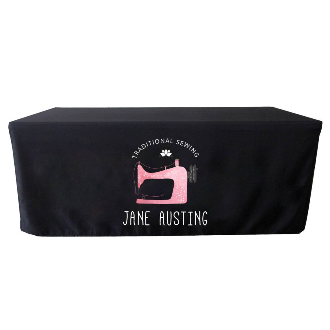 Custom Fitted Tablecloth Tradeshow Table Cover Craft Fair Etsy