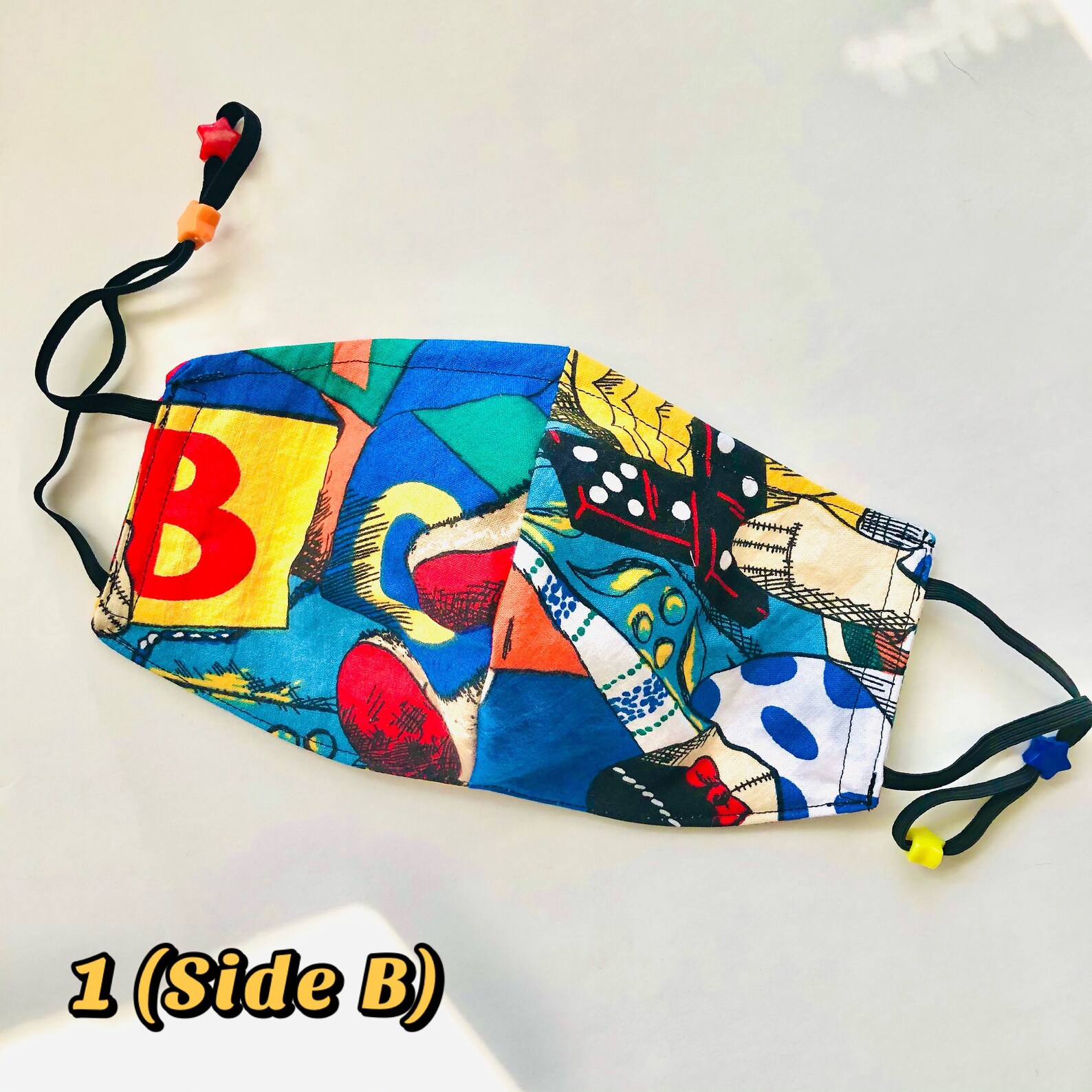 Toy Box Mask Reversible/Adjustable Adult Mask Etsy