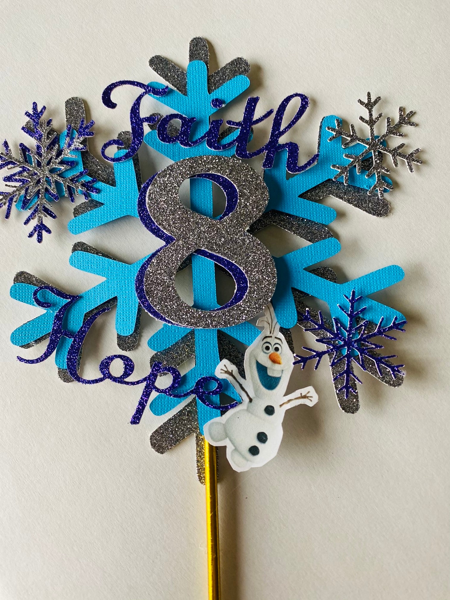 Custom Cake topper Etsy