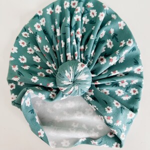 teal floral