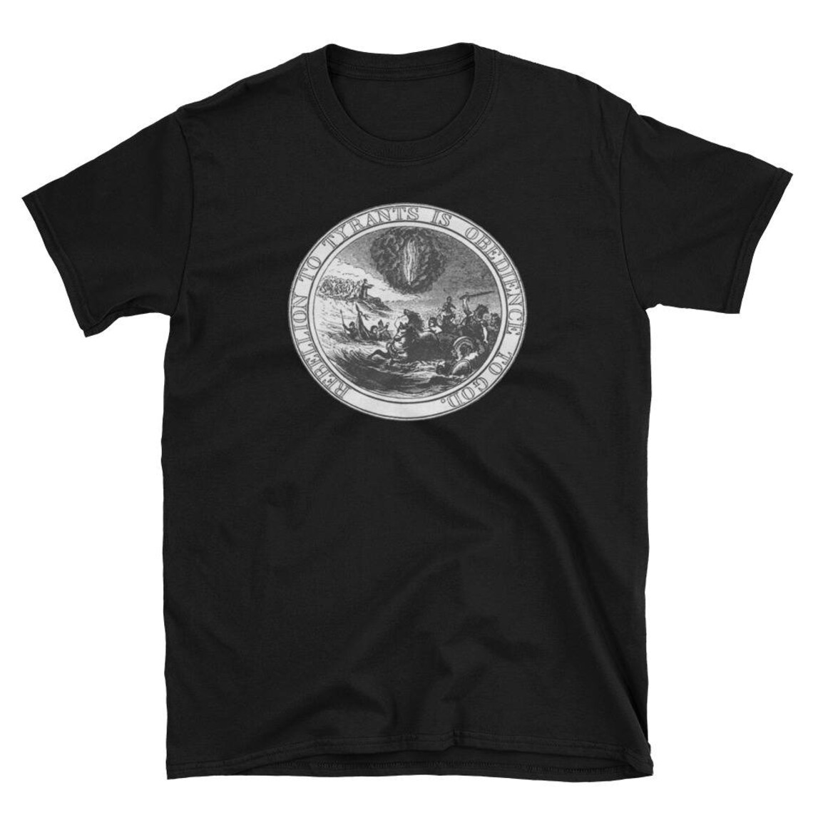 Rebellion to Tyrants is Obedience to God Franklin T-shirt - Etsy