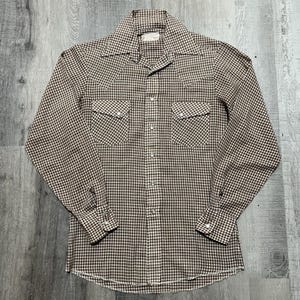 トップス 60s CAMPUS vintage cotton shirt 60s CAMPUS cotton stripe shirt