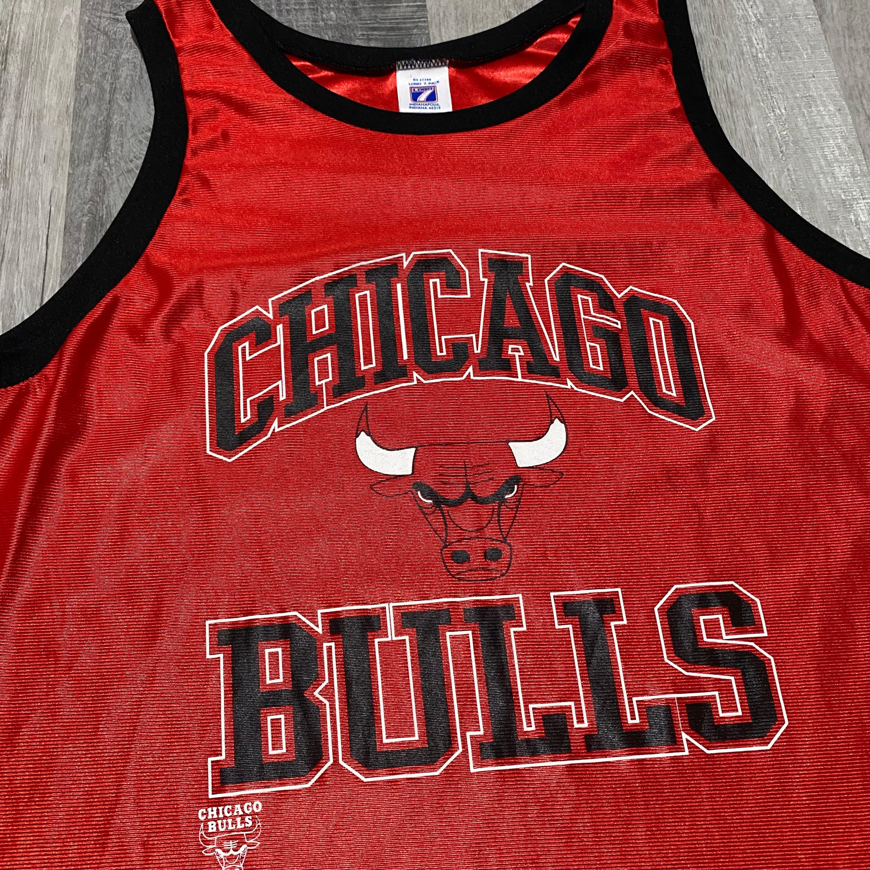 90's Chicago Bulls Champion NBA Practice Jersey Size XL – Rare VNTG