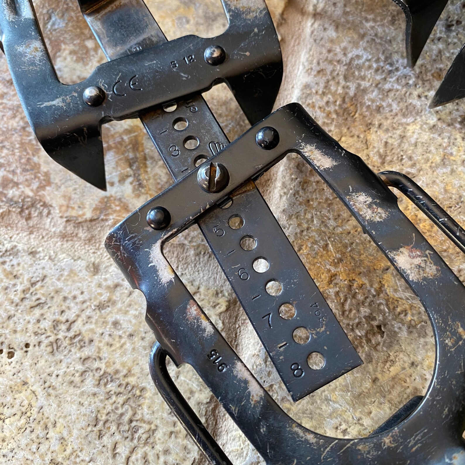 Vintage Charlet Moser Made In France Rare CrampOn Spiked Ice Etsy