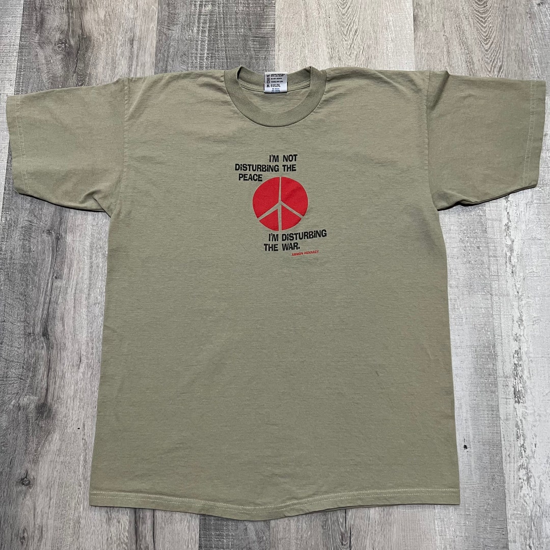 Vintage Ammon Hennacy Im Not Disturbing the Peace Im Etsy