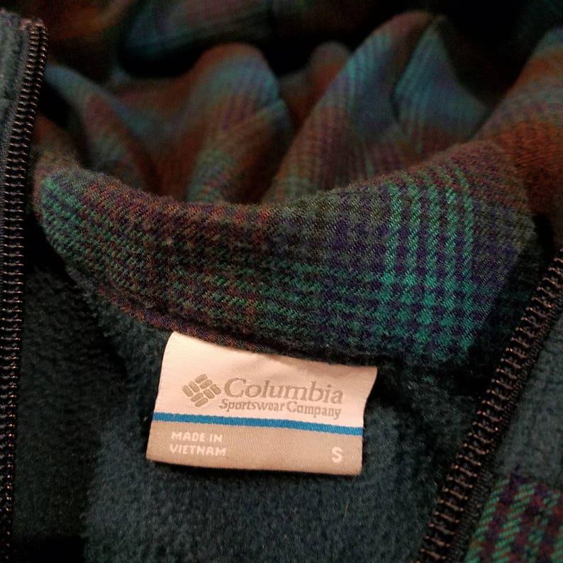 Two tone columbia zip up jacket 1010 condition