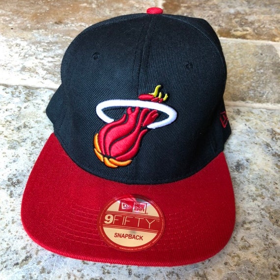 New Era Miami Heat NBA SnapBack By Hardwood Classics | Etsy