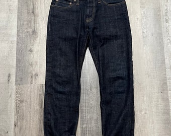 Tellason Ladbroke Grove Dark Indigo Denim Japanese Selvedge Slim Tapered Jeans