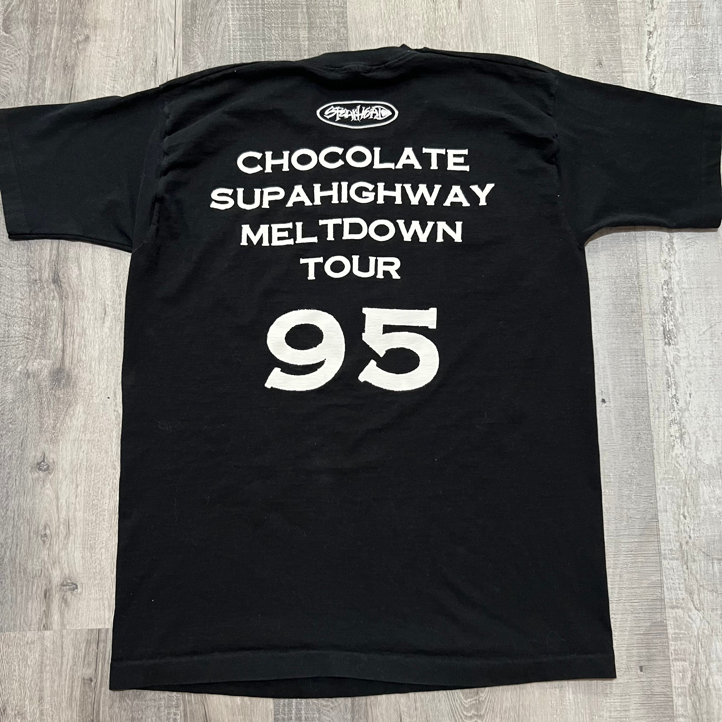 Vintage Spearhead Chocolate Supa Highway Meltdown Tour 1995 Hip