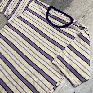 60s Surfer Striped T Shirt - Etsy
