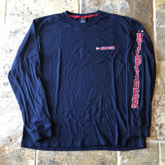 mens long sleeve tommy hilfiger t shirt