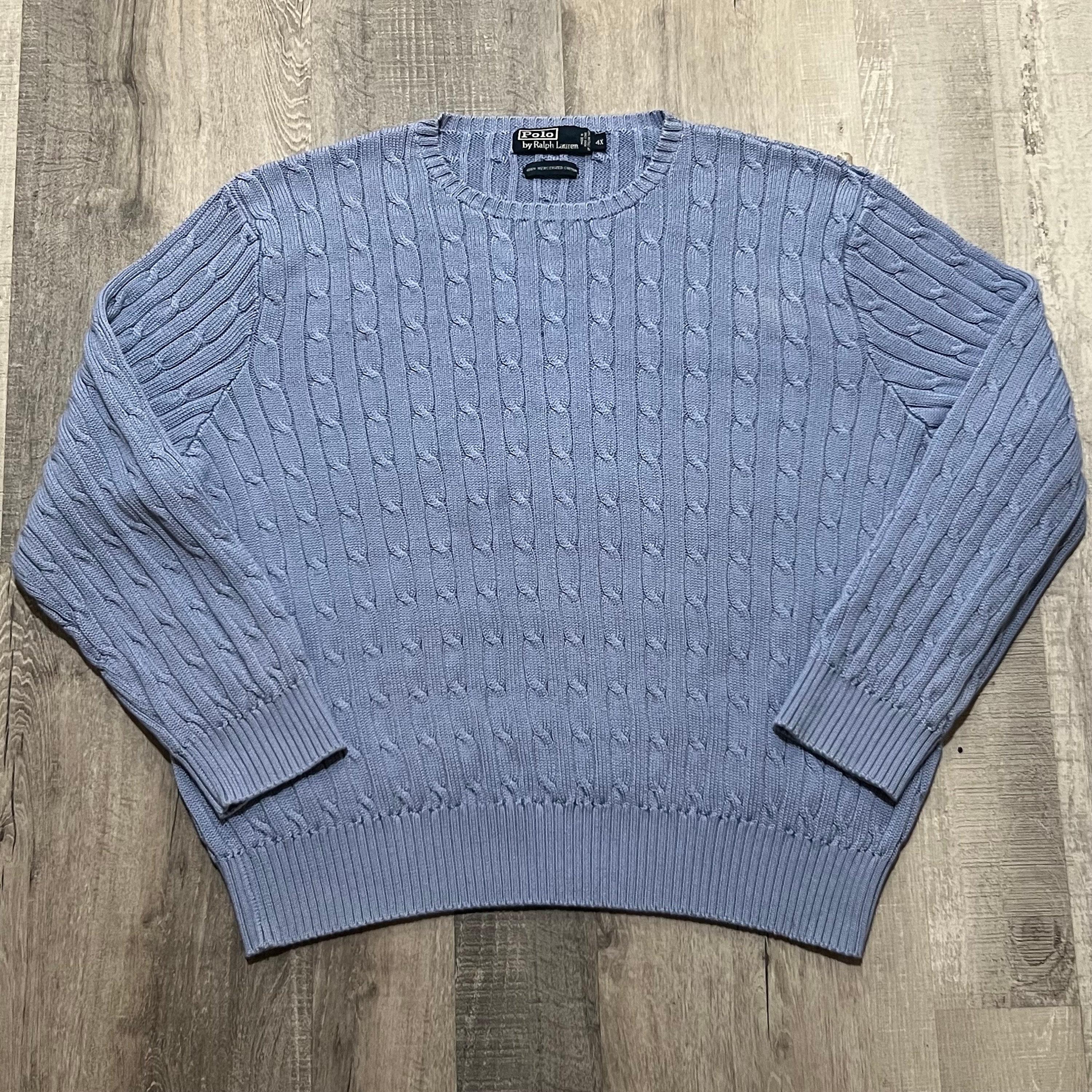 Light blue ralph lauren sweater best sale