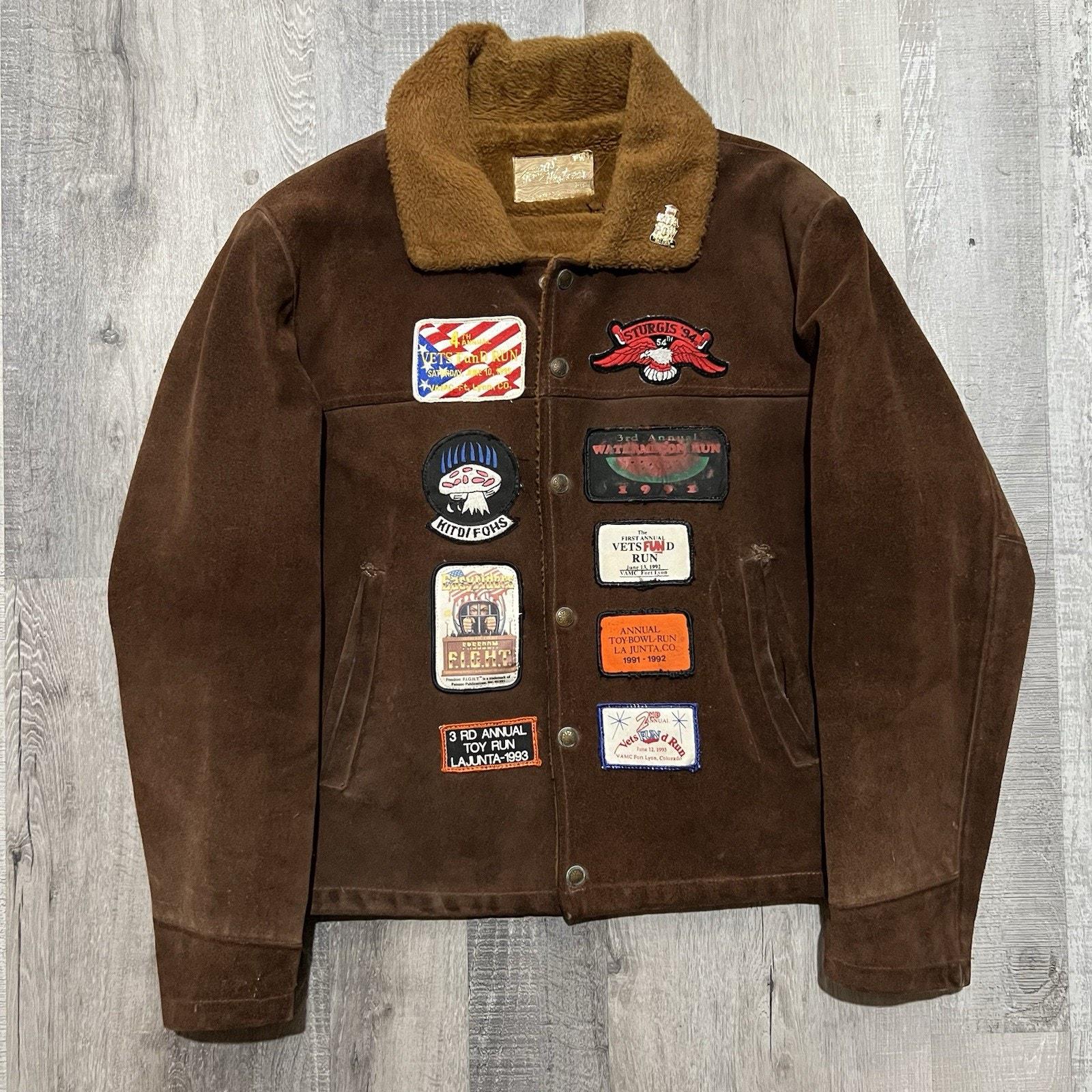 ジャケット・アウター Harley-Davidson suede leather bomber jkt