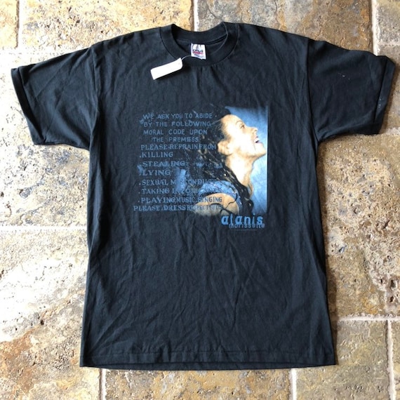 1998 Alanis Morissette Band T-Shirt NWT "Supposed
