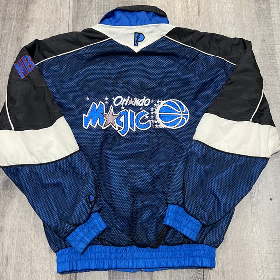 1990s Orlando Magic #13 Game Issued White Navy Practice Jersey 4XL DP25415