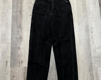 VTG Rockies Western Bareback Cowgirl High Waisted Black Womens USA Jeans 14R