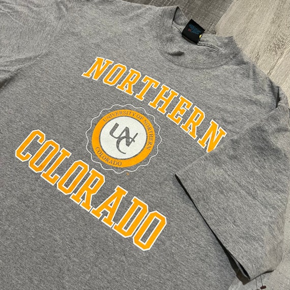 Vintage University Of Colorado UNC Bears Grey/Yel… - image 2
