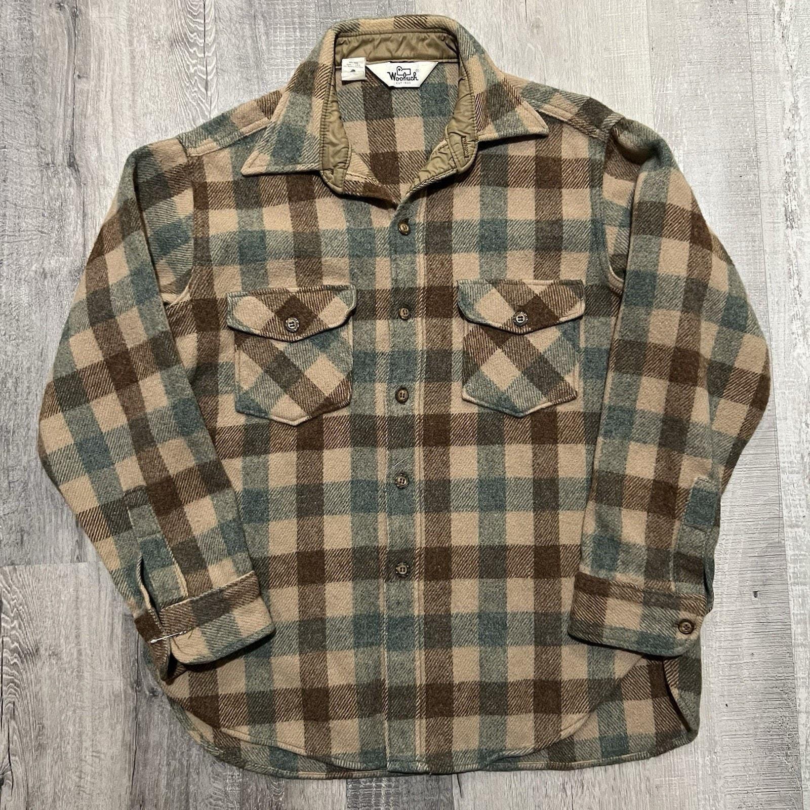 80s Woolrich Shirt - Etsy