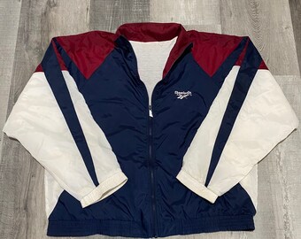 reebok fleece lined windbreaker