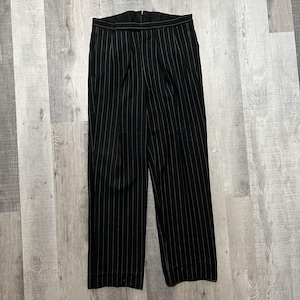 Pinstripe Suspender Pants - Etsy