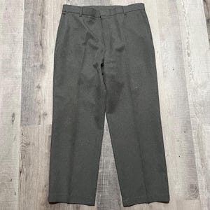 Vintage 90s Levi's Action Slacks Flat Front Chino Pants Men's size 36x30  Gray | eBay