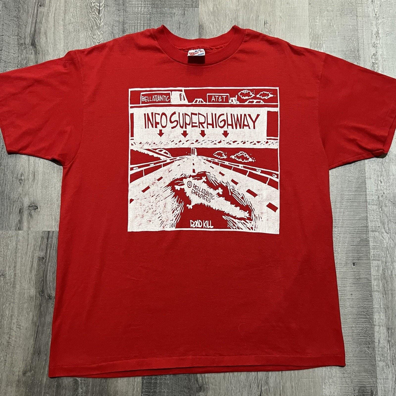 VTG Info Superhighway 90s Bellatlantic Roadkill Tech