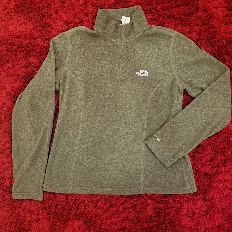 the north face quarter zip womens