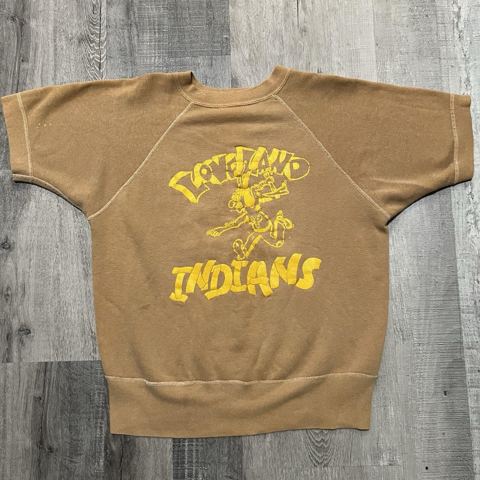 Vintage 60s Hand Drawn Signature Sweatshirt Short Sleeve