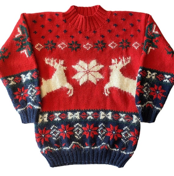 Vintage Michelle Stuart STUDIO Hand Knit Mohair Wo