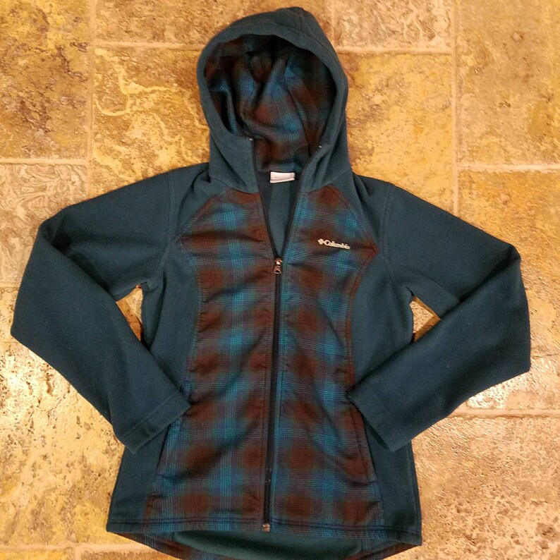 Two tone columbia zip up jacket 1010 condition
