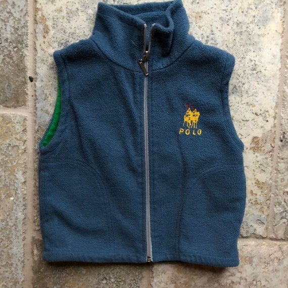 kids polo vest