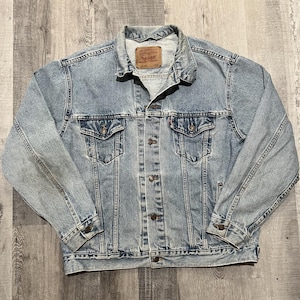 Levi's Gジャン　90’s 70507-4890 made in USA Vintage 90s Levi Strauss Blue Jean Denim Jacket 70507-4890