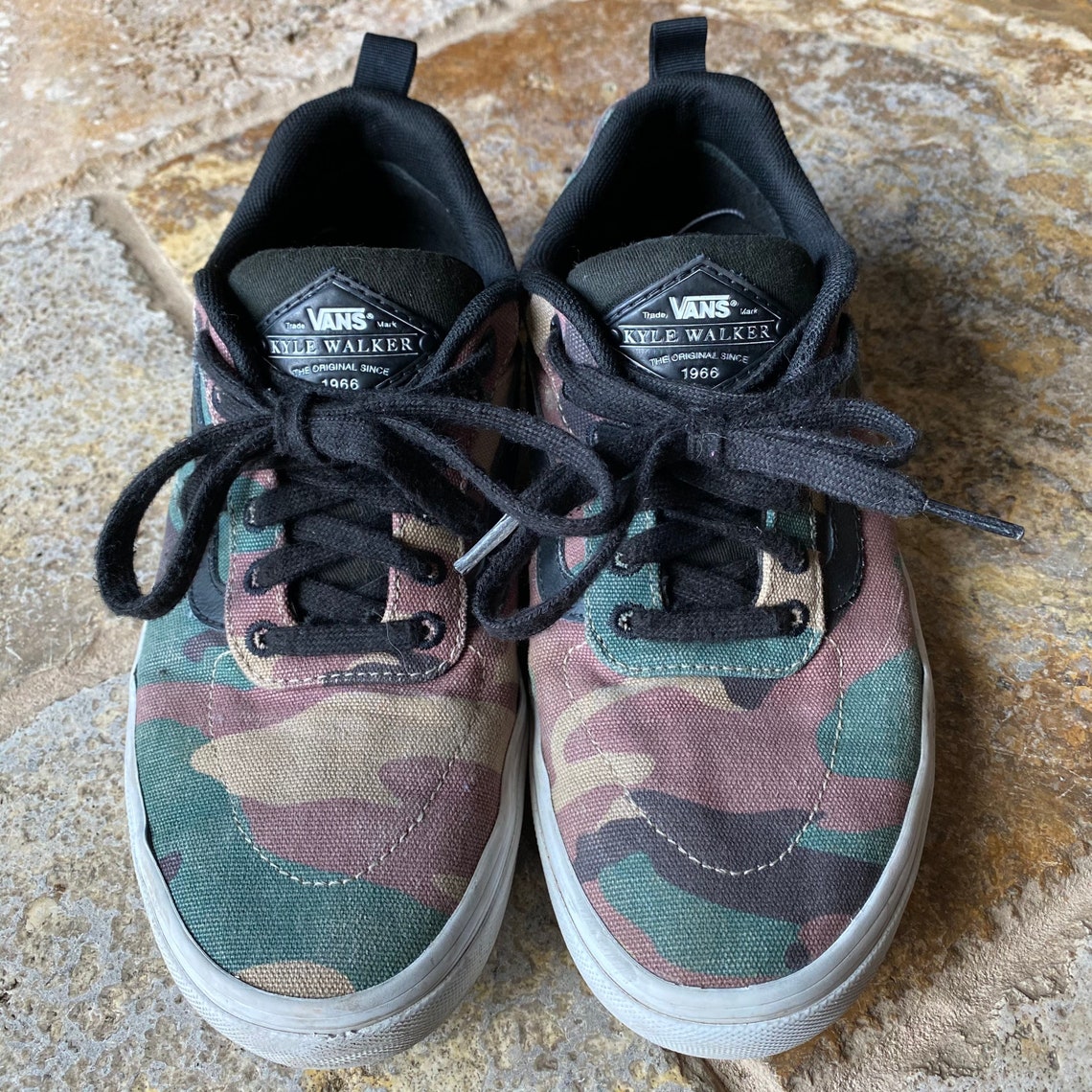 Vans Mens Camouflage Kyle Walker Pro Low Top Ultracush Etsy