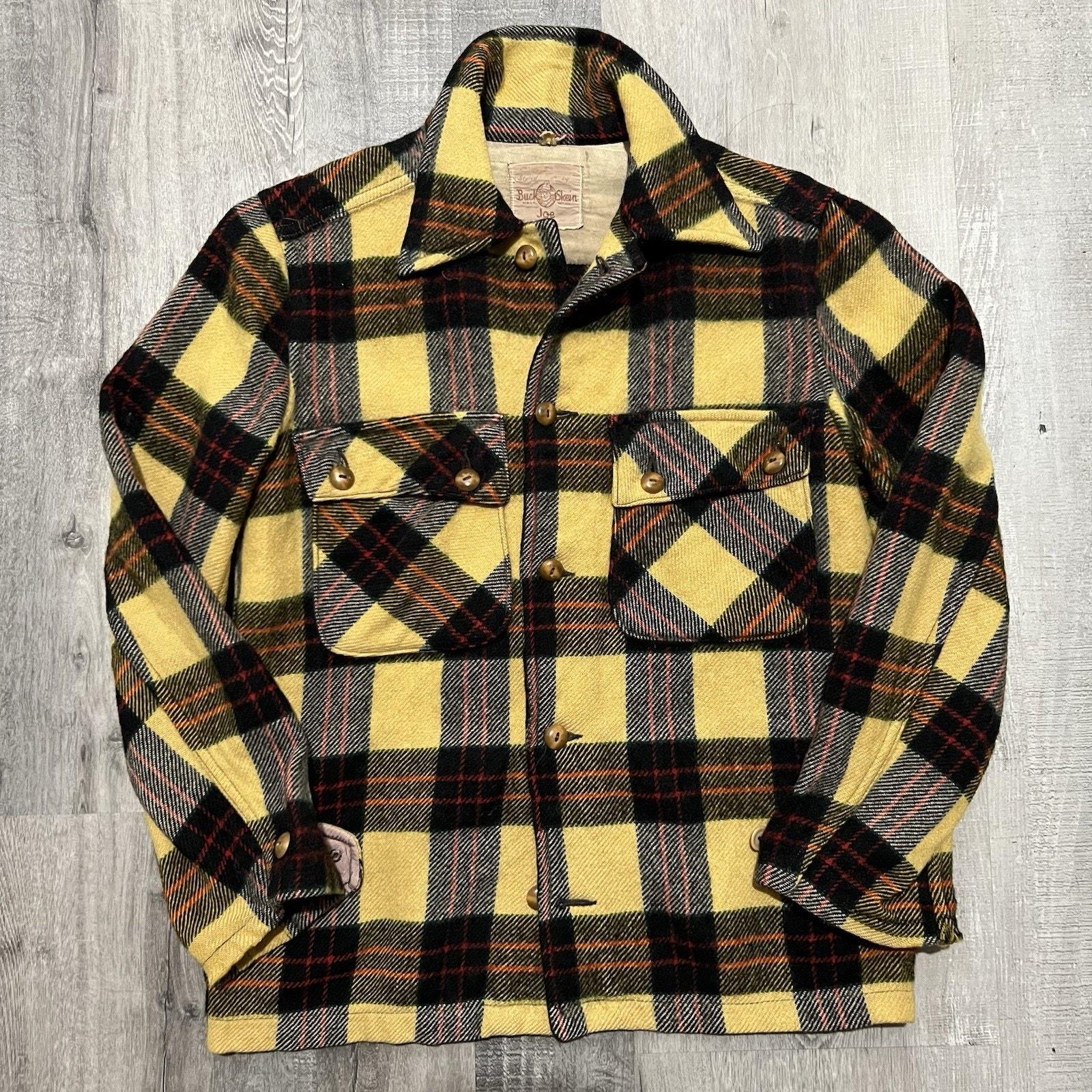 1930s “BUCK SKEIN” コットンスポーツジャケット Buck Skein - Etsy