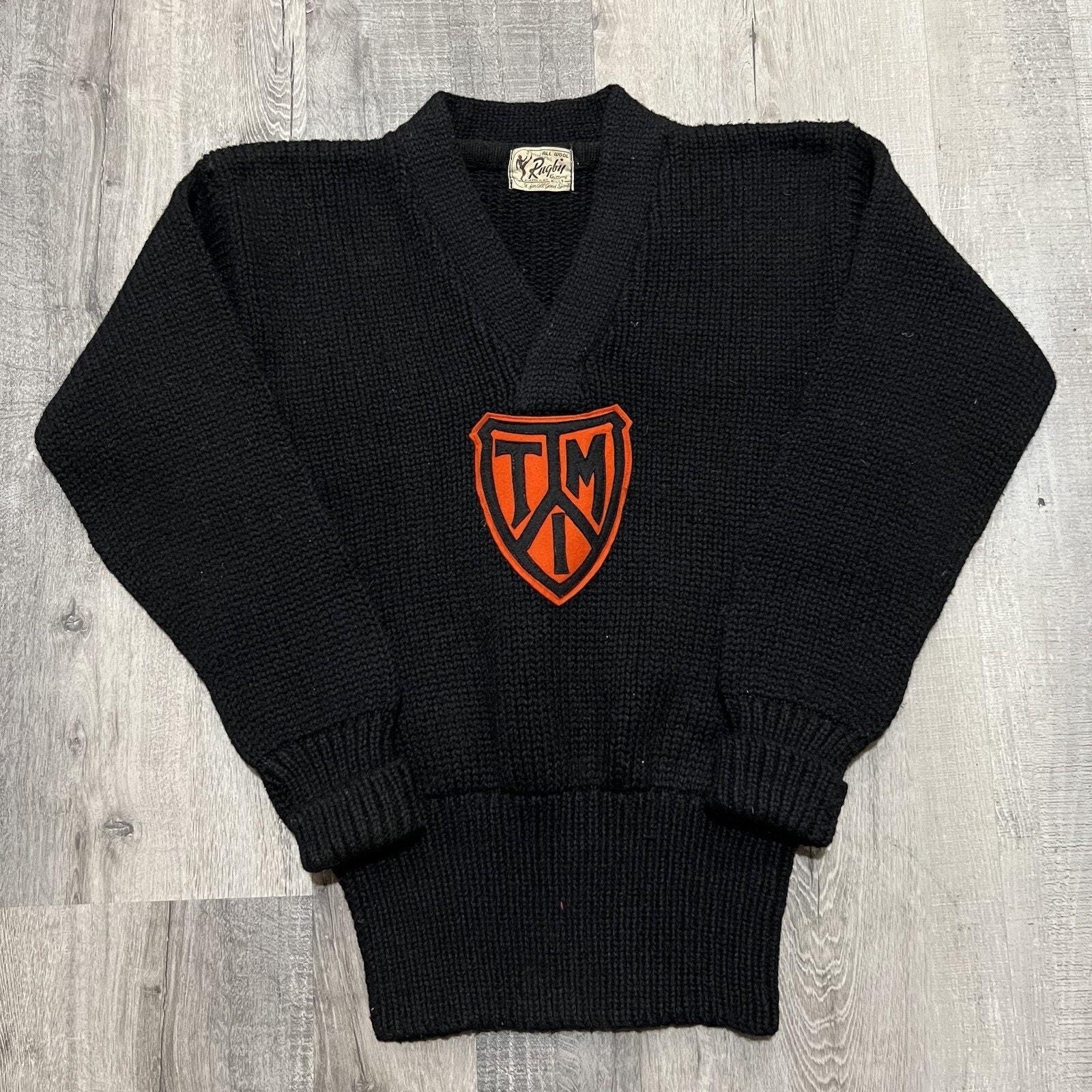 Vintage 60s RUGBY KNITTING MILLS Buffalo Plaid Wool Zip