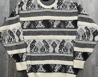 Reserved MULTICOLORED SWEATER: Vintage Tundra Canada 3D Knit