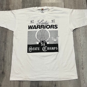 VTG Lady Warriors State Champions 1997 Choctaw Central HS Basketball T Shirt XL New