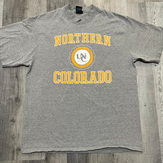 Vintage University Of Colorado UNC Bears Grey/Yel… - image 1