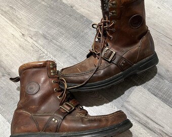 Vintage Men’s Chukka boot size 9D Dr Doc Martens Vintage England Brown Leather Chukka Boots  main image 3