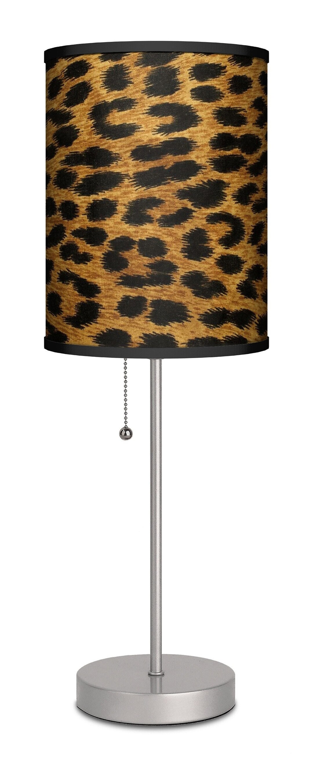 Leopard Print Home Decor Table Lamps for Living Room, Bedroom, Office