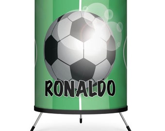 Custom Name Soccer Lamp Shade Lamp for Boys Room, Lamp for Kids Room Table  Lamp Personalized Lampshade Custom Name Lamp For Kids