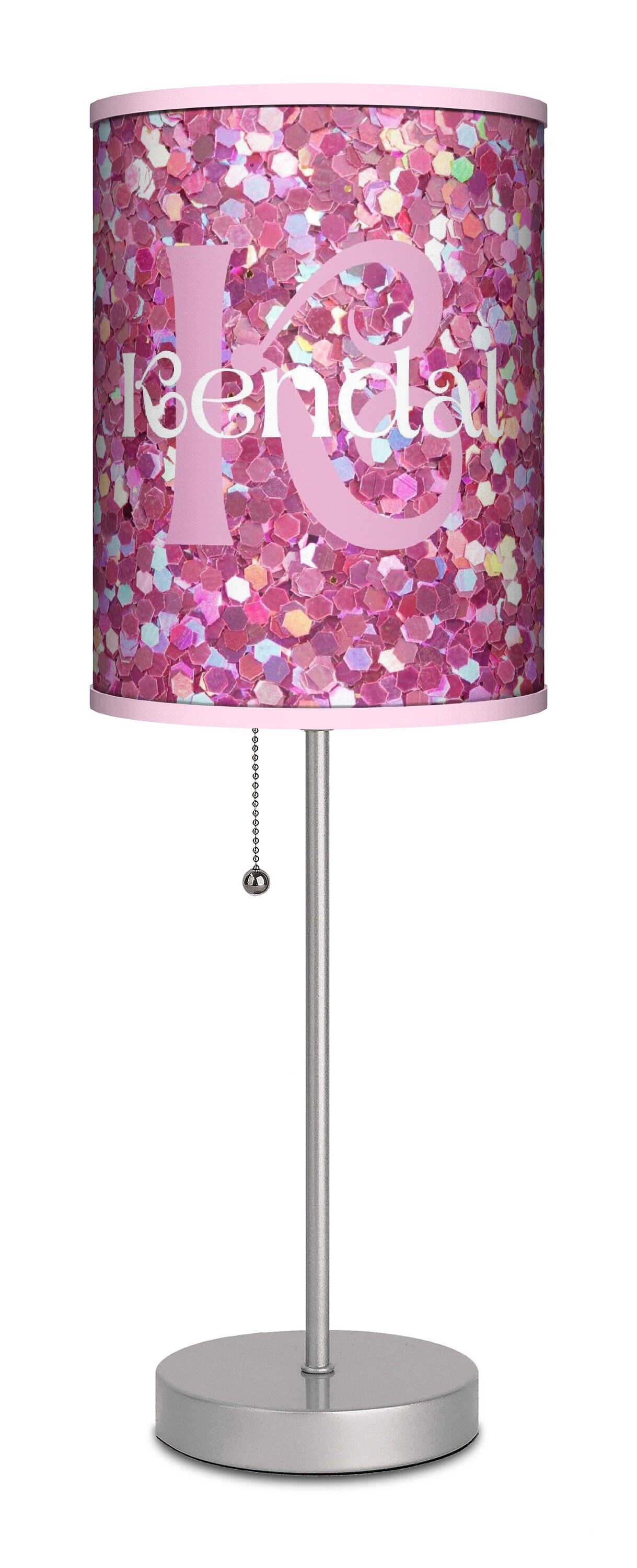 Custom Name Small Table Lamp for Little Girls Room Decor Etsy