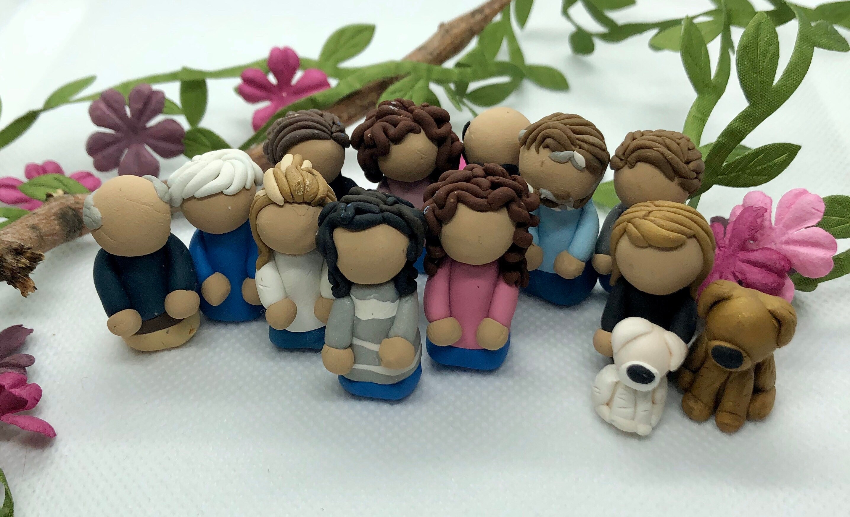 Custom Family Decor Clay Family Sculpture Family Decor for Etsy Canada