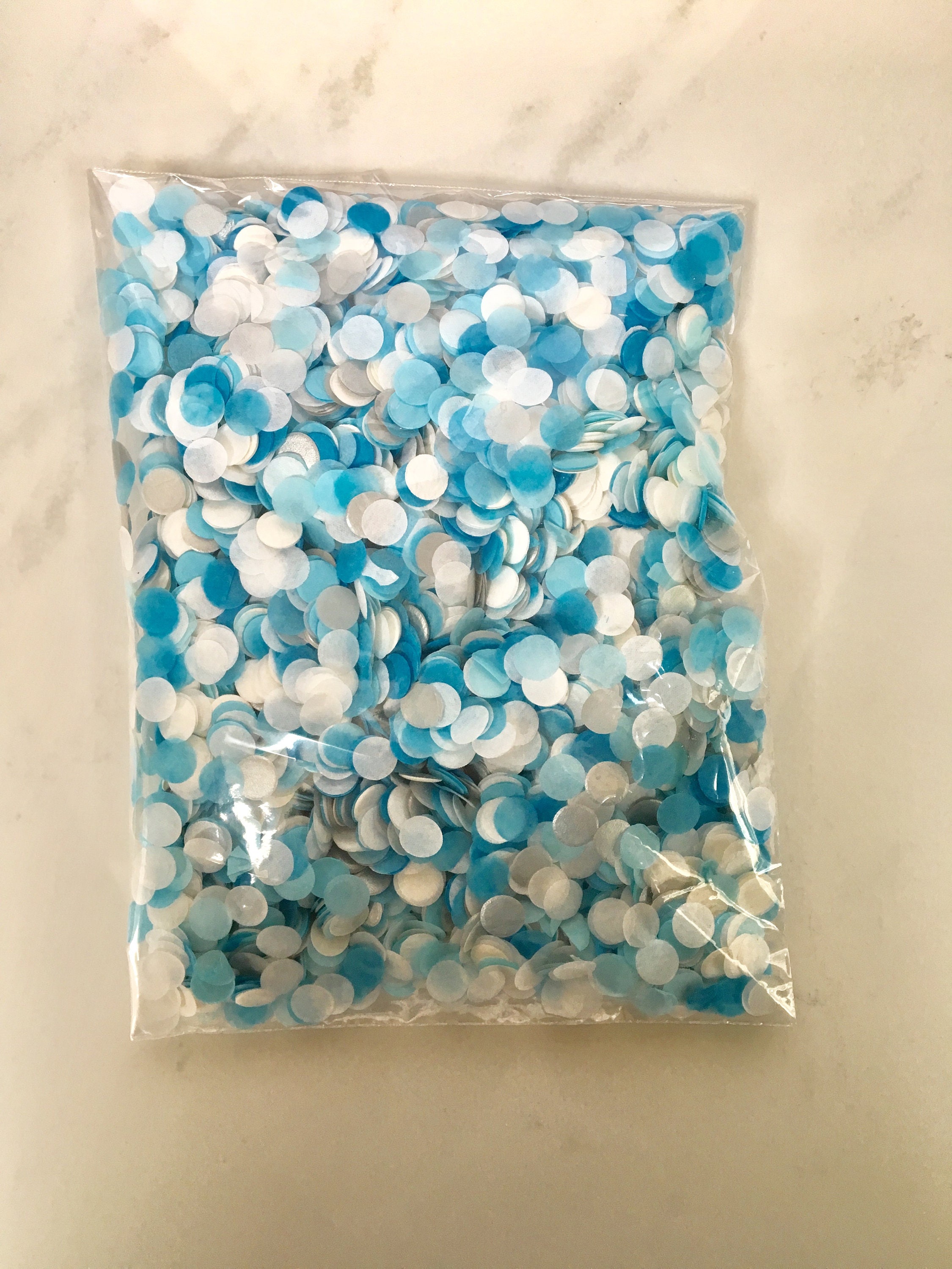 other colours available 100g Silver Biodegradable Confetti