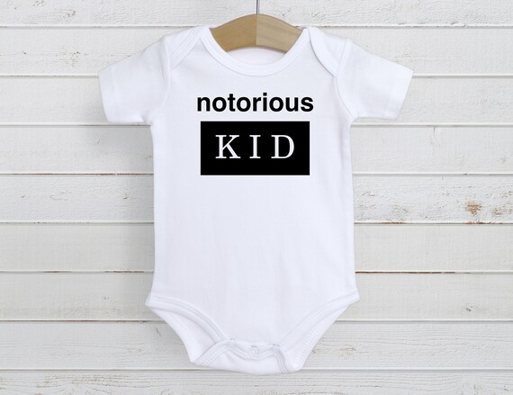 notorious big baby onesie