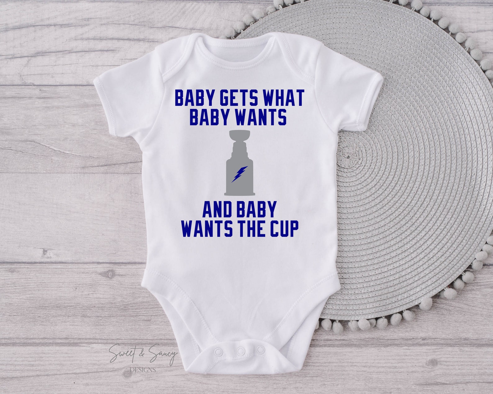 Tampa Bay Lightning Inspired Onesie® Tampa Bay Lightning Fan Etsy