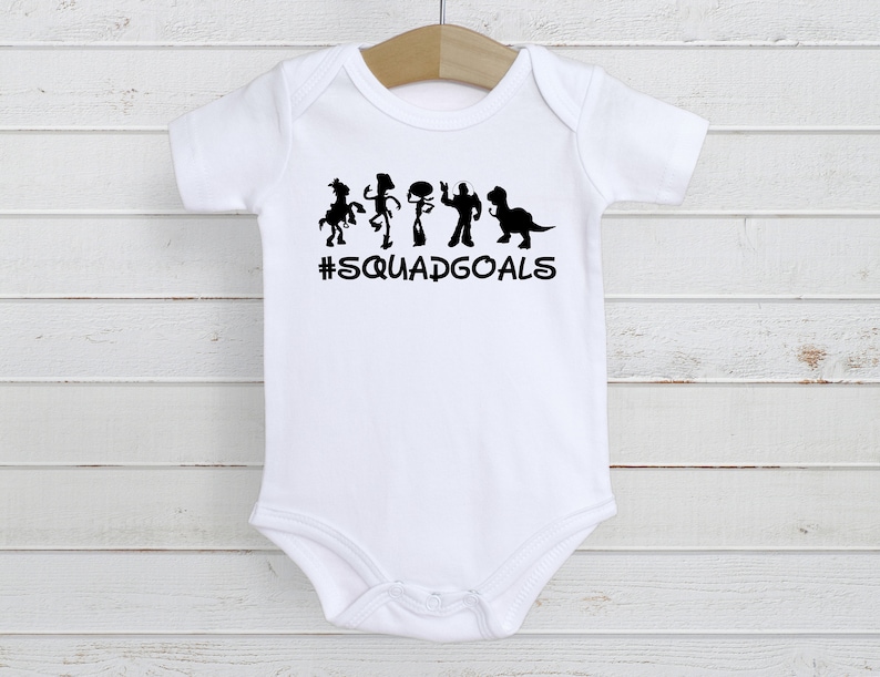 Toy Story Inspired Baby Onesie® Squad Goals Baby Onesie® Etsy