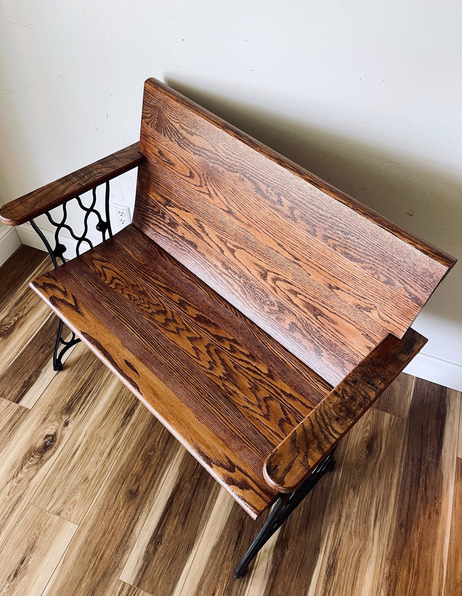 Antique Bench Entryway Bench Theatre Seats Mud Room Bench Etsy