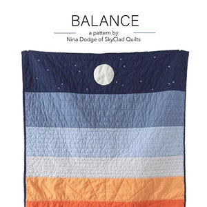 Balance Quilt Pattern